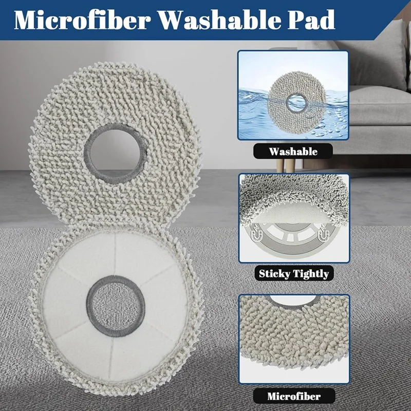 Для Ecovacs DEEBOT T20 Omni / T20e Omni / T20 Pro Omni / T20 Max основная боковая щетка Hepa фильтр Швабра тканевые пылесборники