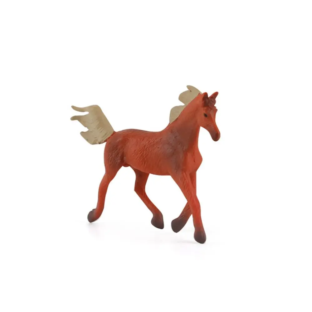 

Foal Figures for Kids Morgan Stallion Children's Gifts Desktop Ornaments Educational Toys Horse Miniature Animal Models