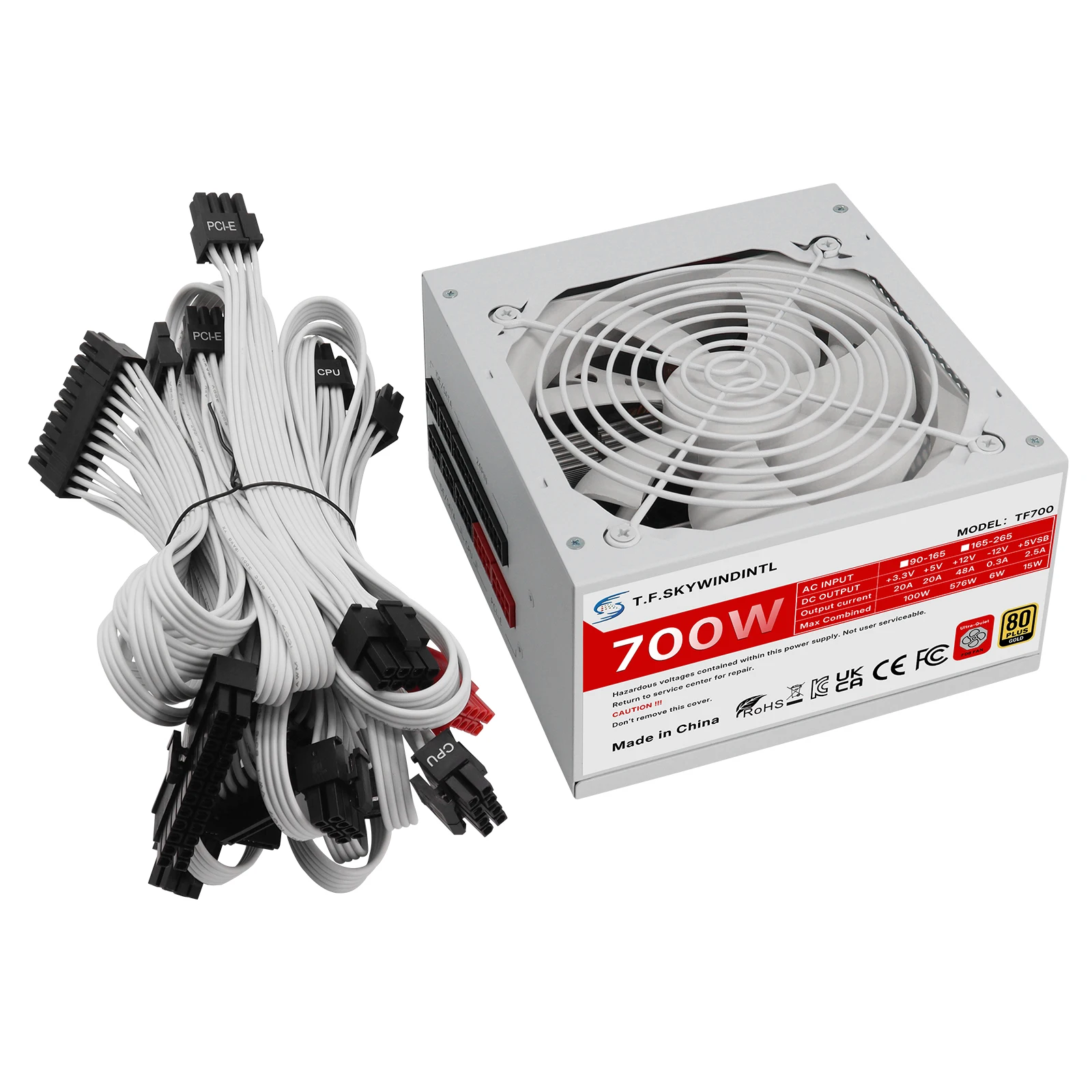 Psu Computer - Fonte de Alimentação ATX Modular Completa