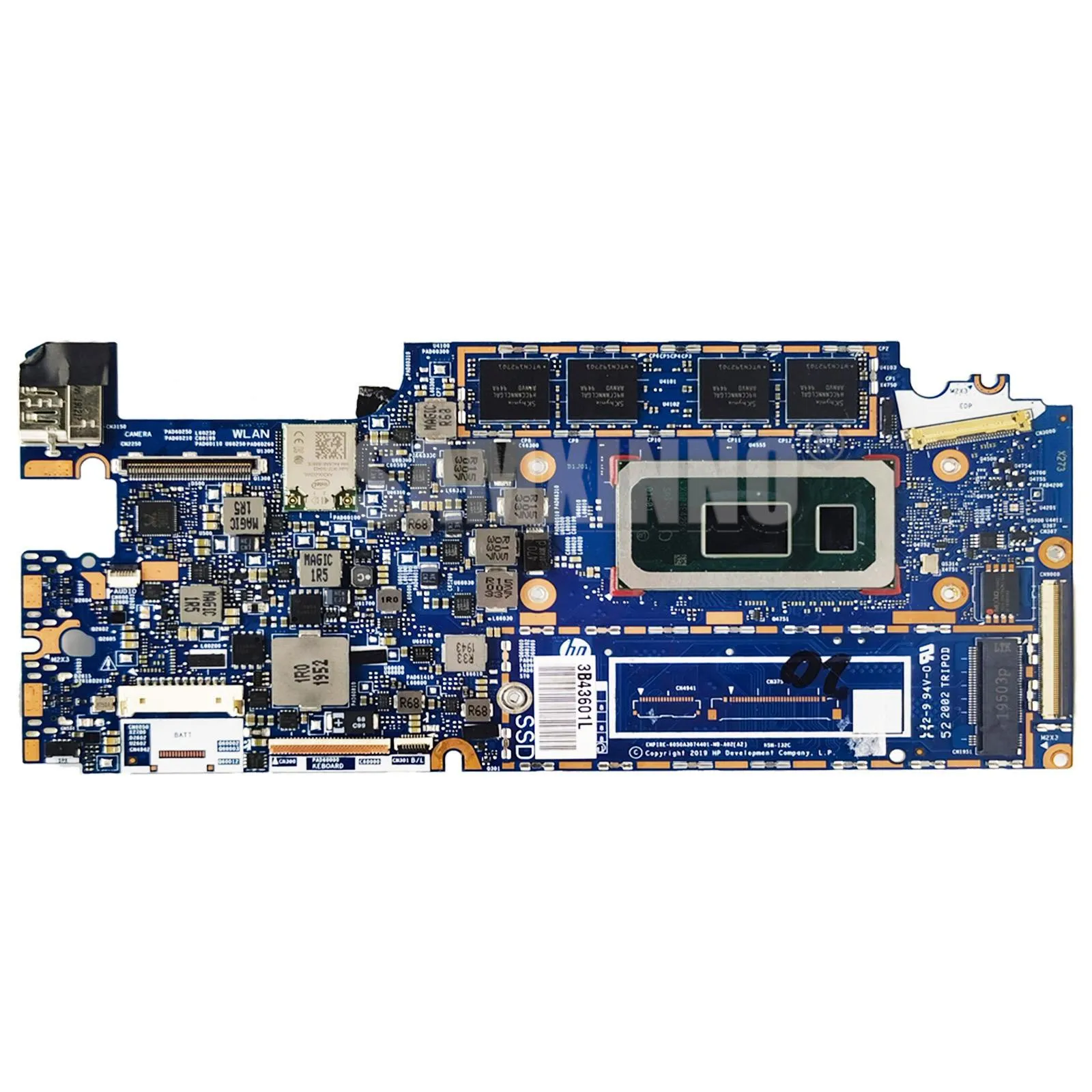 SAMXINNO HSN-I32C Laptop Motherboard For HP Elite Dragonfly 6050A3074401 Notebook Mainboard With i5 i7 8th Gen CPU 8GB 16GB RAM