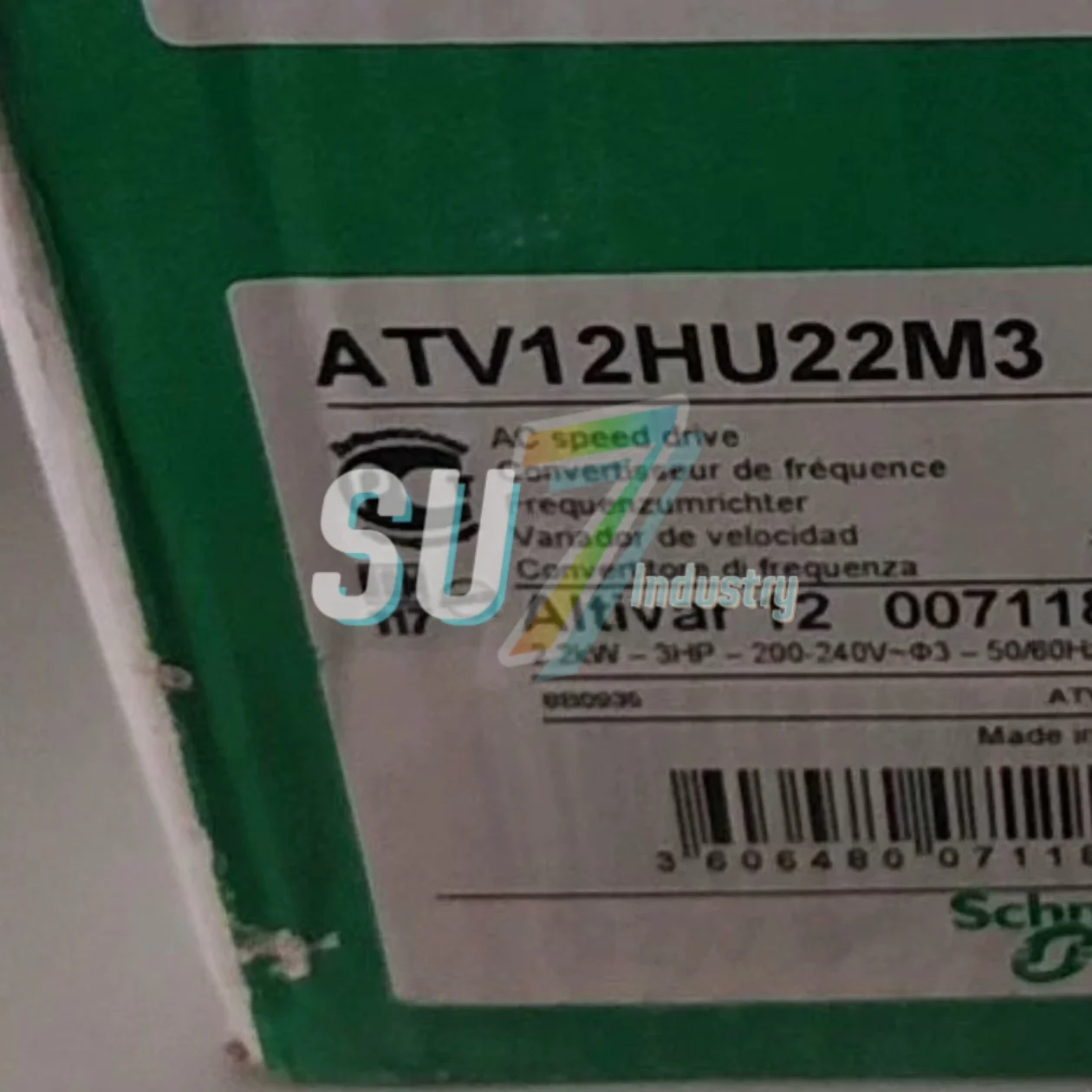 ATV12H075M2 ATV12HU22M3 周波数コンバータ 倉庫に新入荷