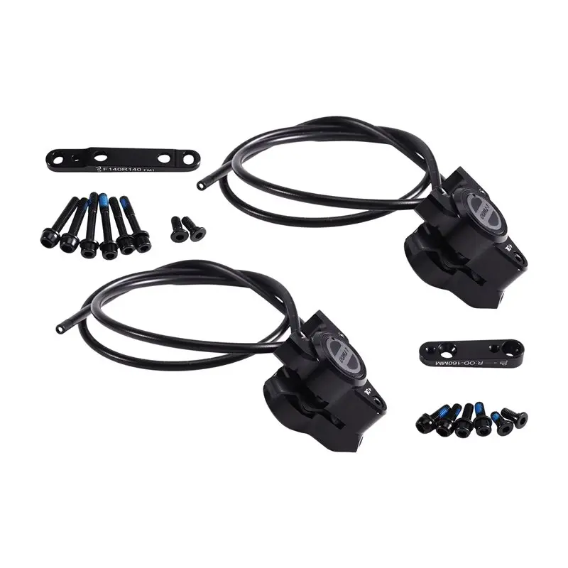 【SPECIAL】LTWOO Road Bicycle Brake Caliper Flat Mount Road Hydraulic Brake ICE-TECH Pads CNC-Machined Lightweight For BMX Racing