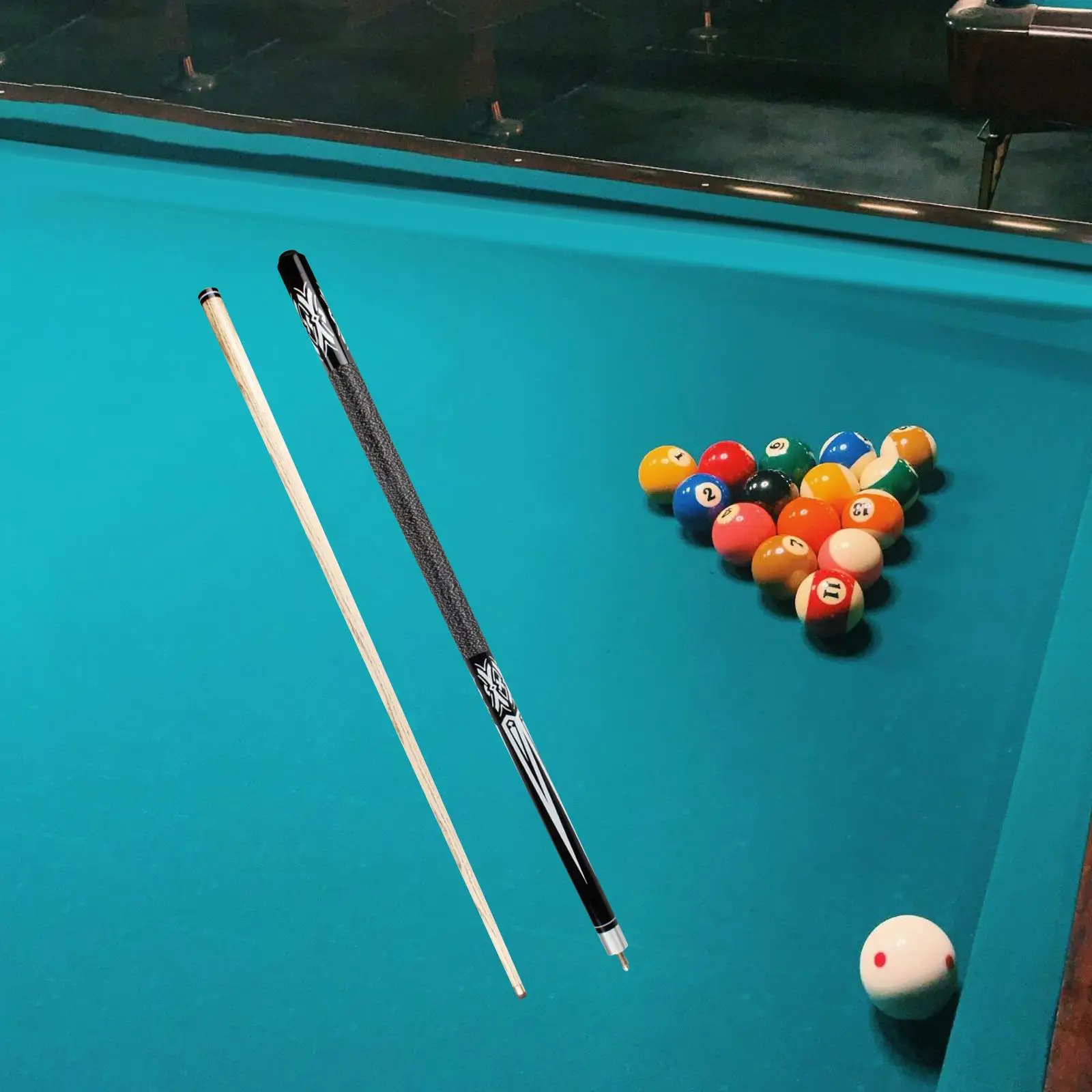 Bâton de billard léger pour hommes et femmes, queue de snooker, 1/2 Split, 58 ", installations de loisirs d'entreprise