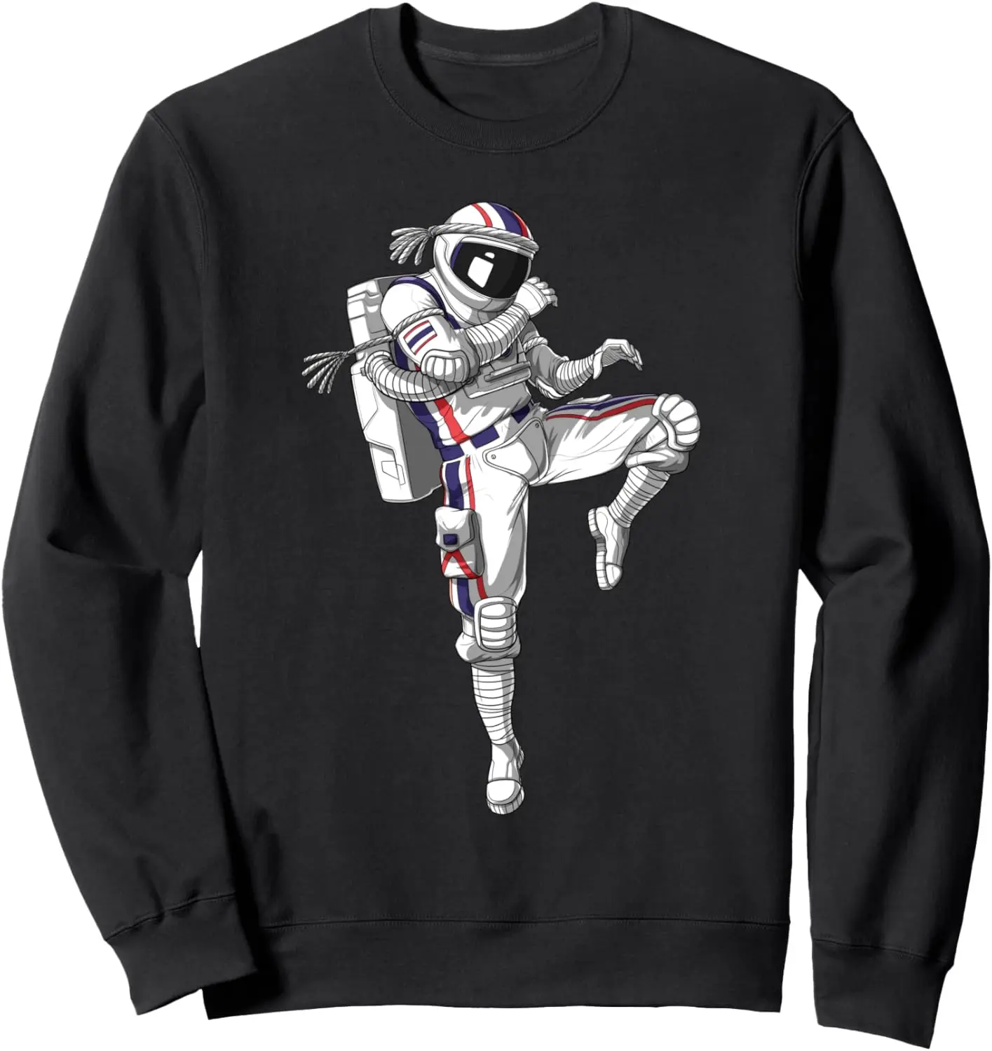 Astronaut Muay Thai Boxing Karate Kickboxing Martial Arts Sweatshirt