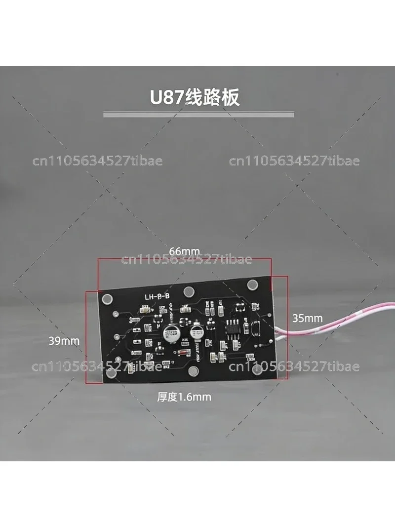 Large Diaphragm Microphone Circuit Board 48V DIY Kit Replacement Repair Upgrade for U87 103 105 240 Compatible