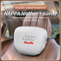 Audi A1 A3 A4 A5 A6 A7 A8 Q3 Q5 Q7 Q8 RS4 RS5 S3 S4 S5 TT Leather Car Headrest Neck Support Seat Lumbar cushion Soft Neck Pillow