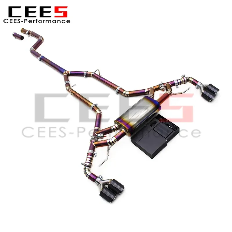 

cees Exhaust for BMW X5/X6 B58 3.0T G05/G06 2019-2023 Vacuum Valve Catback Remote Control Sound Performance Muffler