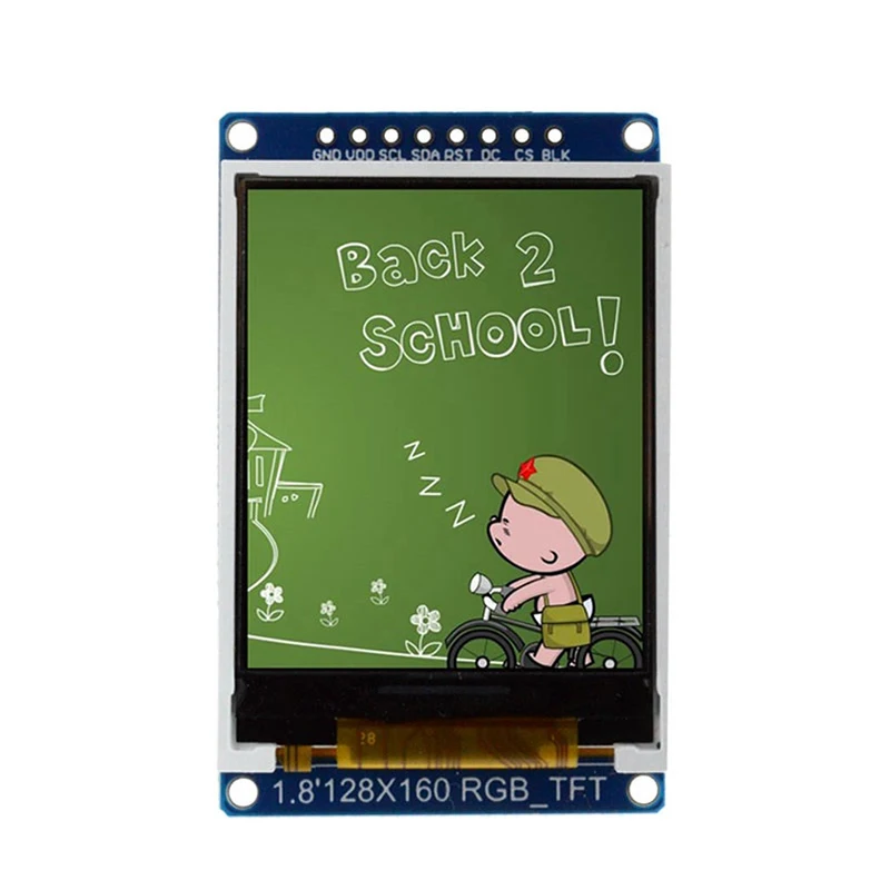 Tft Display 0.96 1.3 1.44 1.8 Inch Ips 7P Spi Hd 65K Full Color Lcd Module St7735/St7789 Drive Ic 80*160 240*240 (Niet Oled)