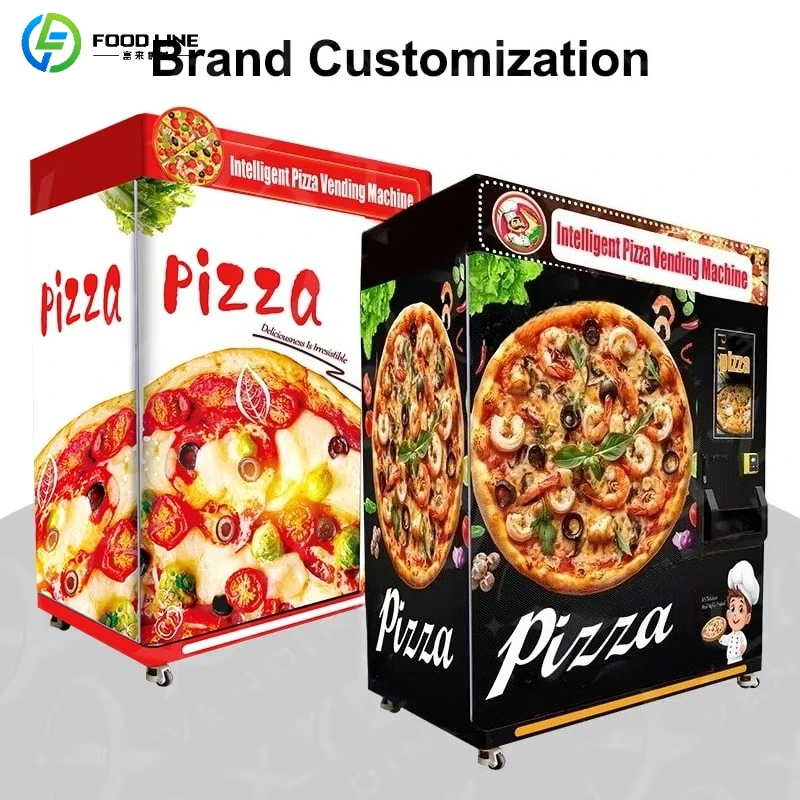 Customized Self-Service Pizza Vending Machine Automatic Pizza Maker Vending Kiosk for School Campus Hospital