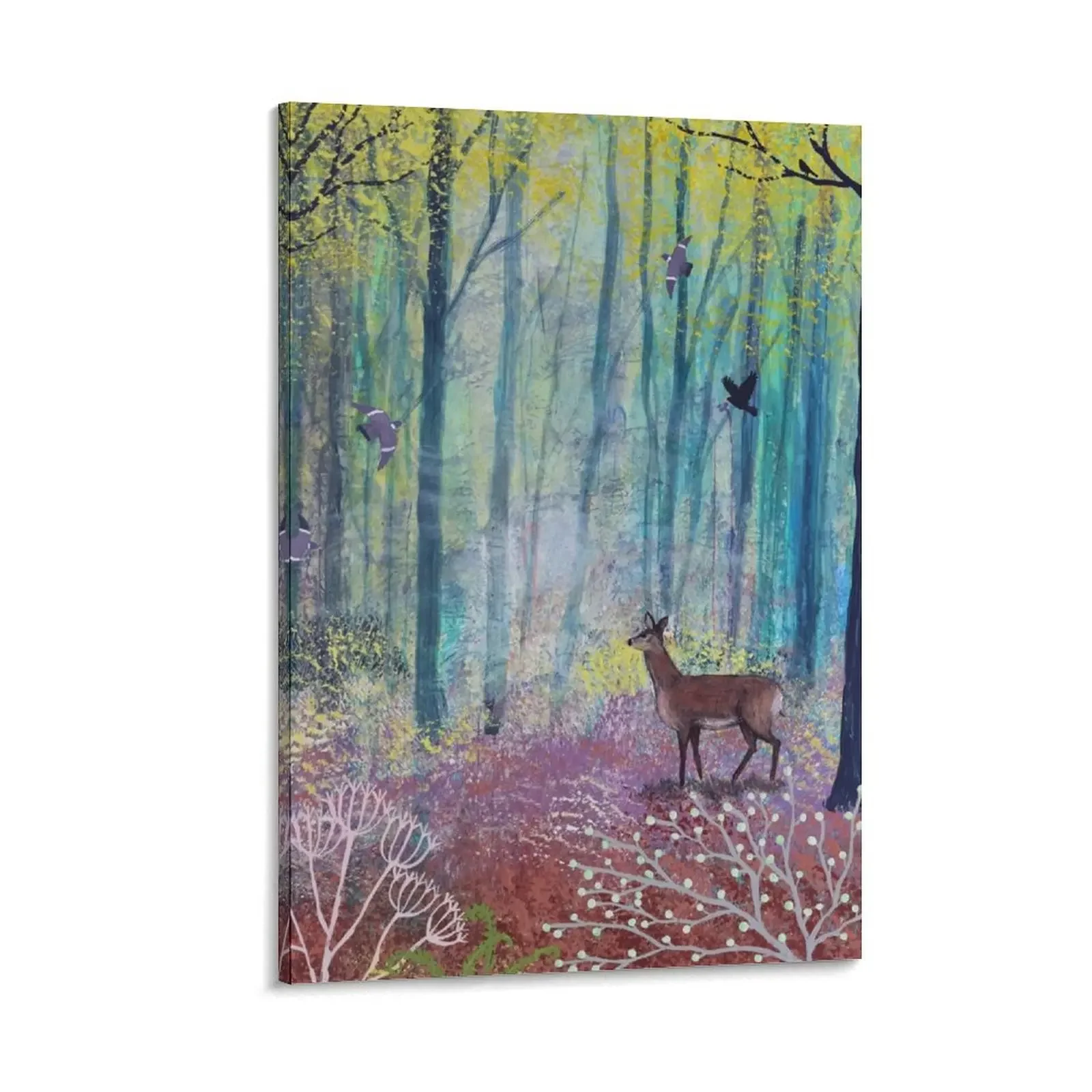 

The Enchanted Forest Canvas Painting paintings wall decor interior paintings painting