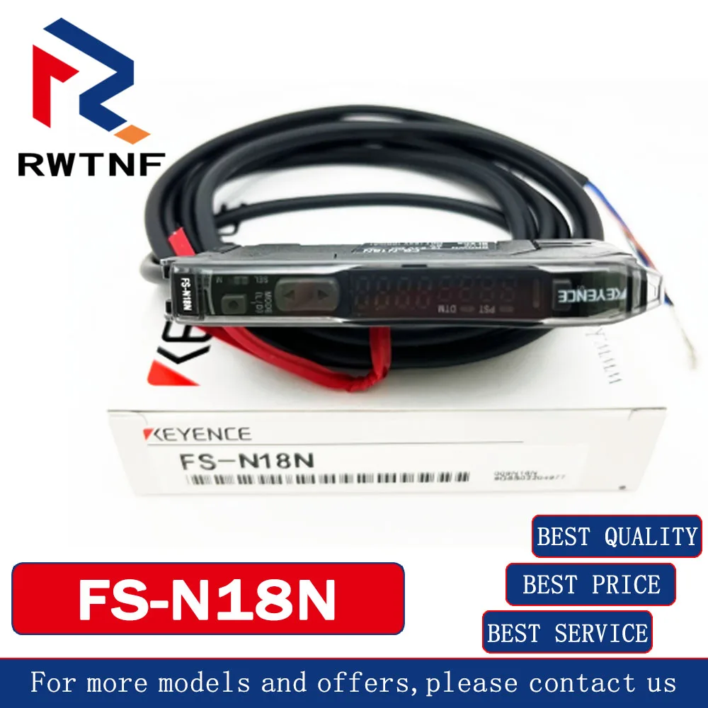 Brand New Genuine FS-N18N KEYENCE digital laser fiber optic sensor