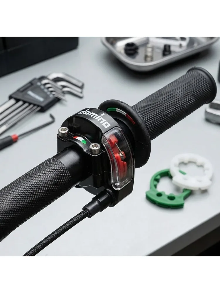 AliExpress NONE Motorcycle 22mm 7/8'' Universal Handle Accelerator Quick Turn Throttle Twist Grips For 500cc-900cc Motocross Pit Dirt Bike Parts