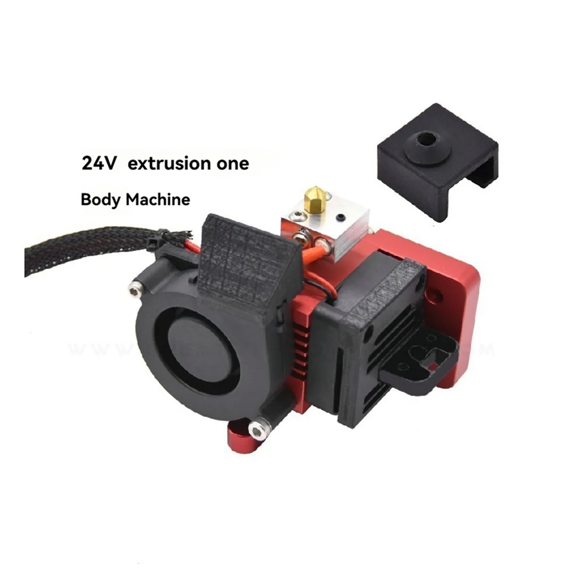 Kit de atualização de acionamento direto da extrusora BISMZ com kit de corrediça de trilho linear Kit de guia linear de eixo X com suporte de backplane B