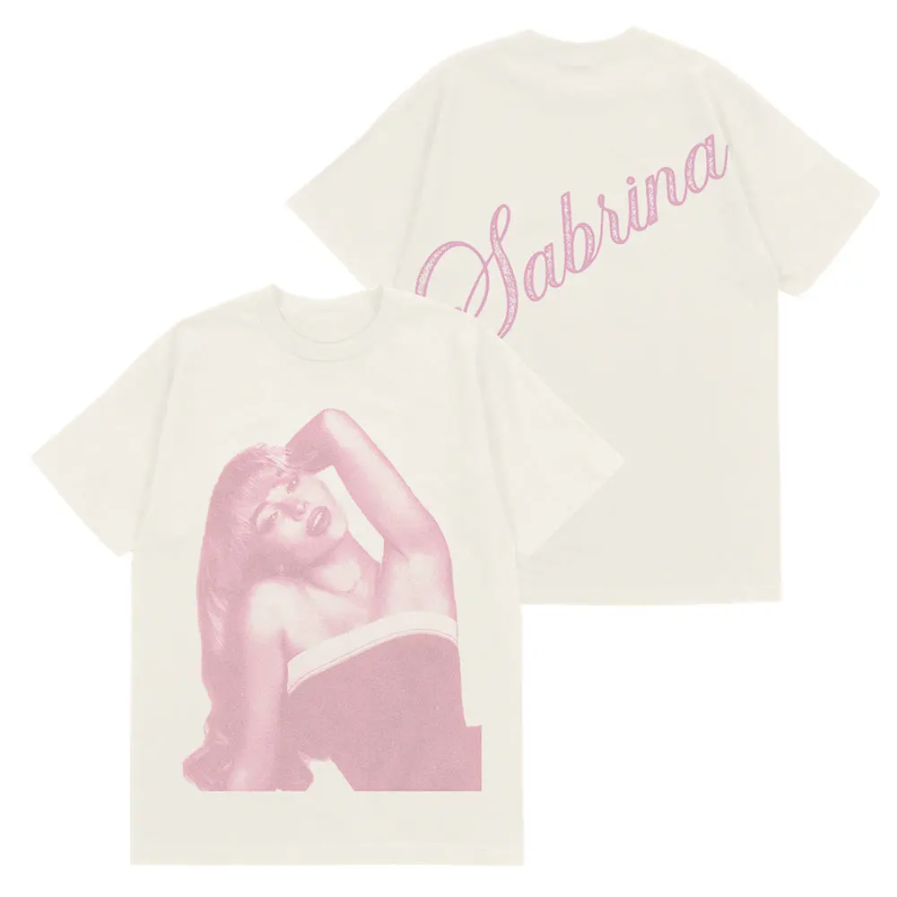 Sabrina Carpenter Espresso Photo Tee Short n' Sweet Tour Merch T-Shirts Unisex Fashion Casual Short Sleeve Top