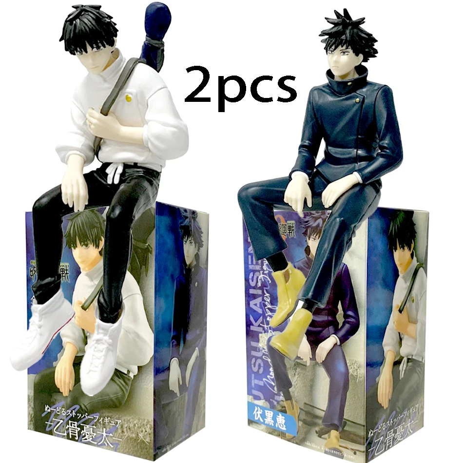 17 centimetri Jujutsu Kaisen Anime Figura Noodle Stopper Gojo Satoru Action Figure Fushiguro Megumi Figurine PVC Collezione Modello Giocattoli