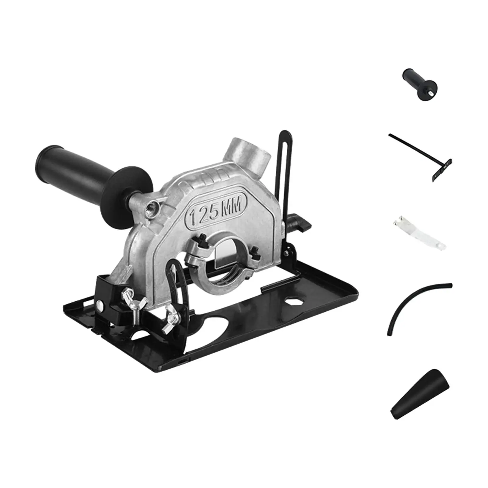Heavy Duty Metal Angle Grinder Stand Adjustable Base Holder for Grinder for Grass and Cutting