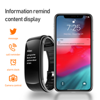 Silicone Smart Bracelet C5S Color Screen Exercise Meter Smart Bracelet Heart Rate Blood Pressure Blood Oxygen Health Monitoring