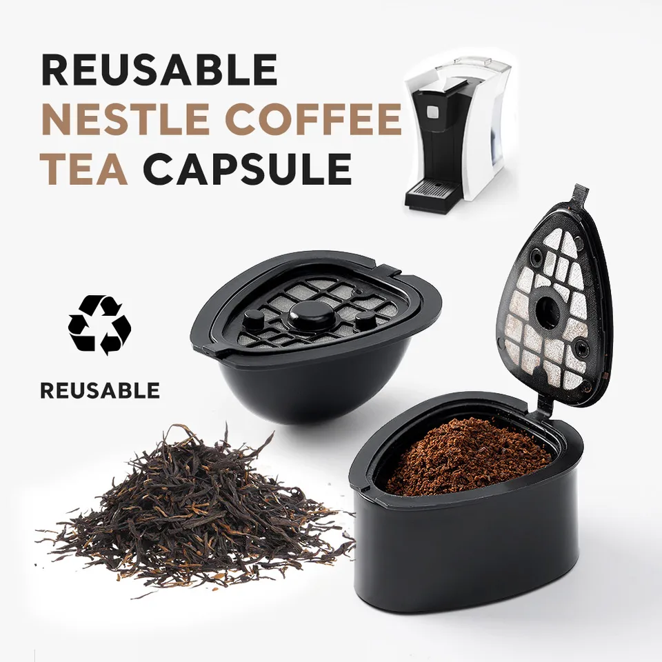 カプセル ティーマシン Reusable Capsule Tea for Machine Nestle