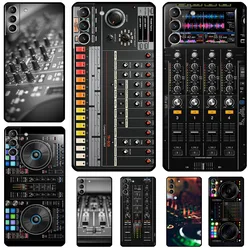 Music DJ Controller Mixer Case For Samsung Galaxy S24 S22 S23 Ultra Note 20 S9 S10 Note 10 Plus S20 FE S21 FE Cover