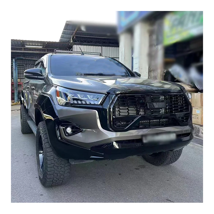 

Upgrade Front bumper Conversion Kit Body Kit for hilux 15-21 upgrade to GR Sport 2023 hilux 2024 facelift