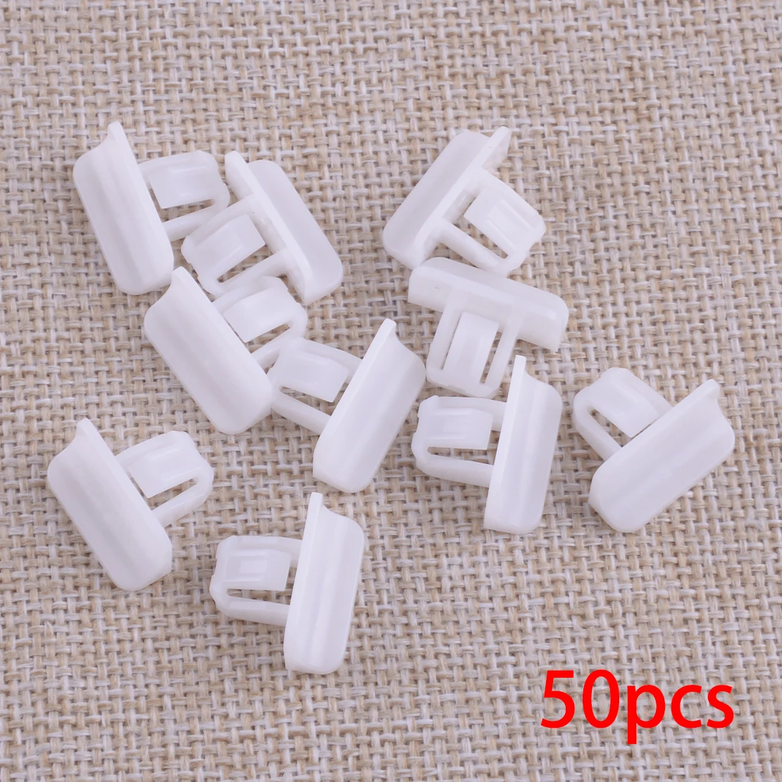 

50Pcs Front Bumper Upper Cover Retainers Moulding Clips Fit for Chrysler Jeep Cherokee 2014 2015 2016 2017-2021 68225214AA
