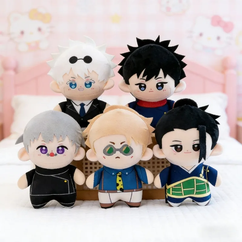 

Gojo Satoru Geto Suguru Nanami Kento Fushiguro Megumi Itadori Yuji Plush Toys, Cartoon Jujutsu Kaisen Stuffed Dolls Fans Gift
