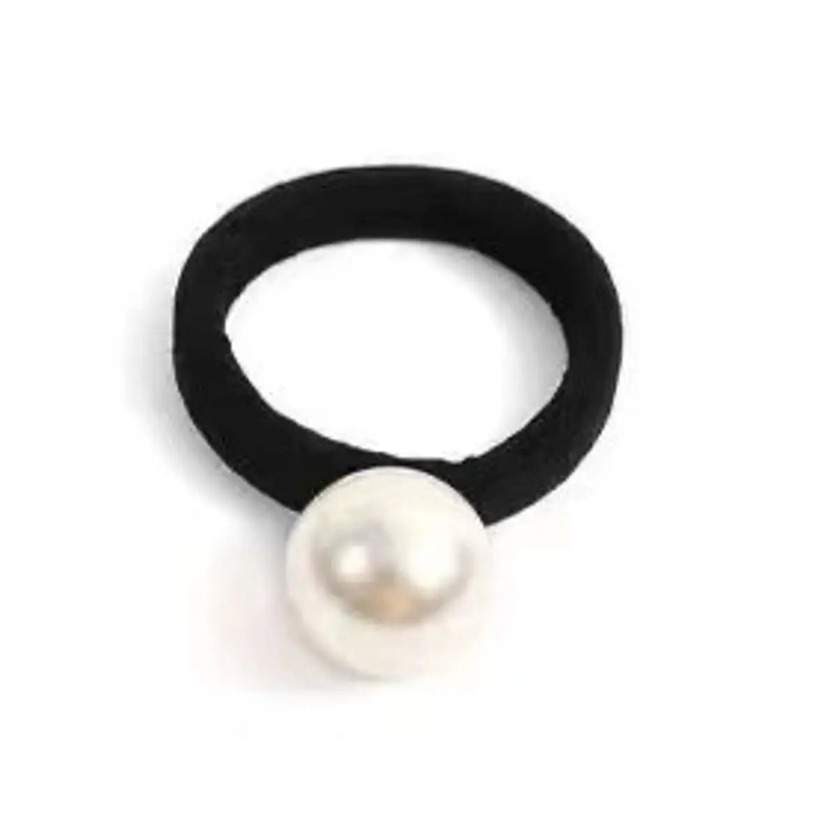 5pcs Advanced Pearl Large Intestine Elastic Hair Ring New Style Rear Head Rope Tie Hair Ball Head Rubber Band Headpiece