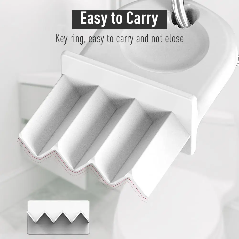 5pcs Georgia Pacific Toilet Paper Dispenser Key Universal With 2pcs Key Rings Compatible For Jbt Versatwin Ultrafold Series