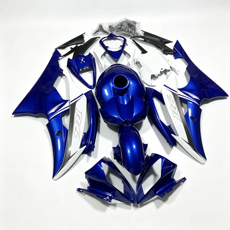 Fit for YZF-600 R6 2008 2009 2010 2011 2012 2013 2014 2015 2016 blue white fairings 08 09 10 11 12 13 YZF R6 fairing kit