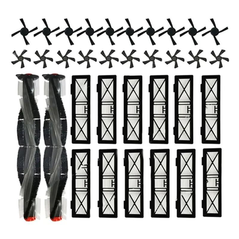 

Запасные части для робота-пылесоса Neato Botvac D Series (D3, D4, D5, D6, D7, D9, D10, D70E, D75, D80, D85): основная и боковые щетки, фильтр.