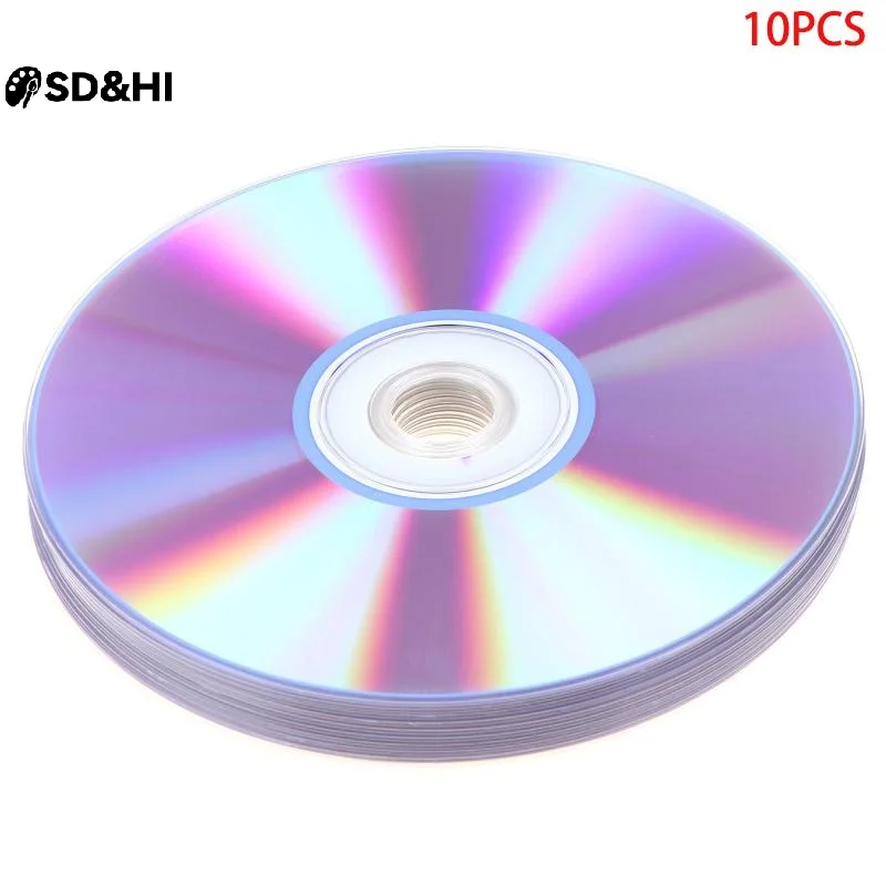 10Pcs 3724/3725 CD-R Blank Discs Recordable Compact Disc 700MB/80min/52x CD-R BLANK Discs 4.7GB/120min/16x