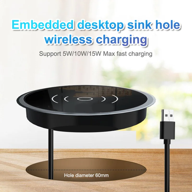 

Fast-Action 15W Wireless Inductive Charging Ideal for iPhone, Samsung, Huawei, Xiaomi, Oppo