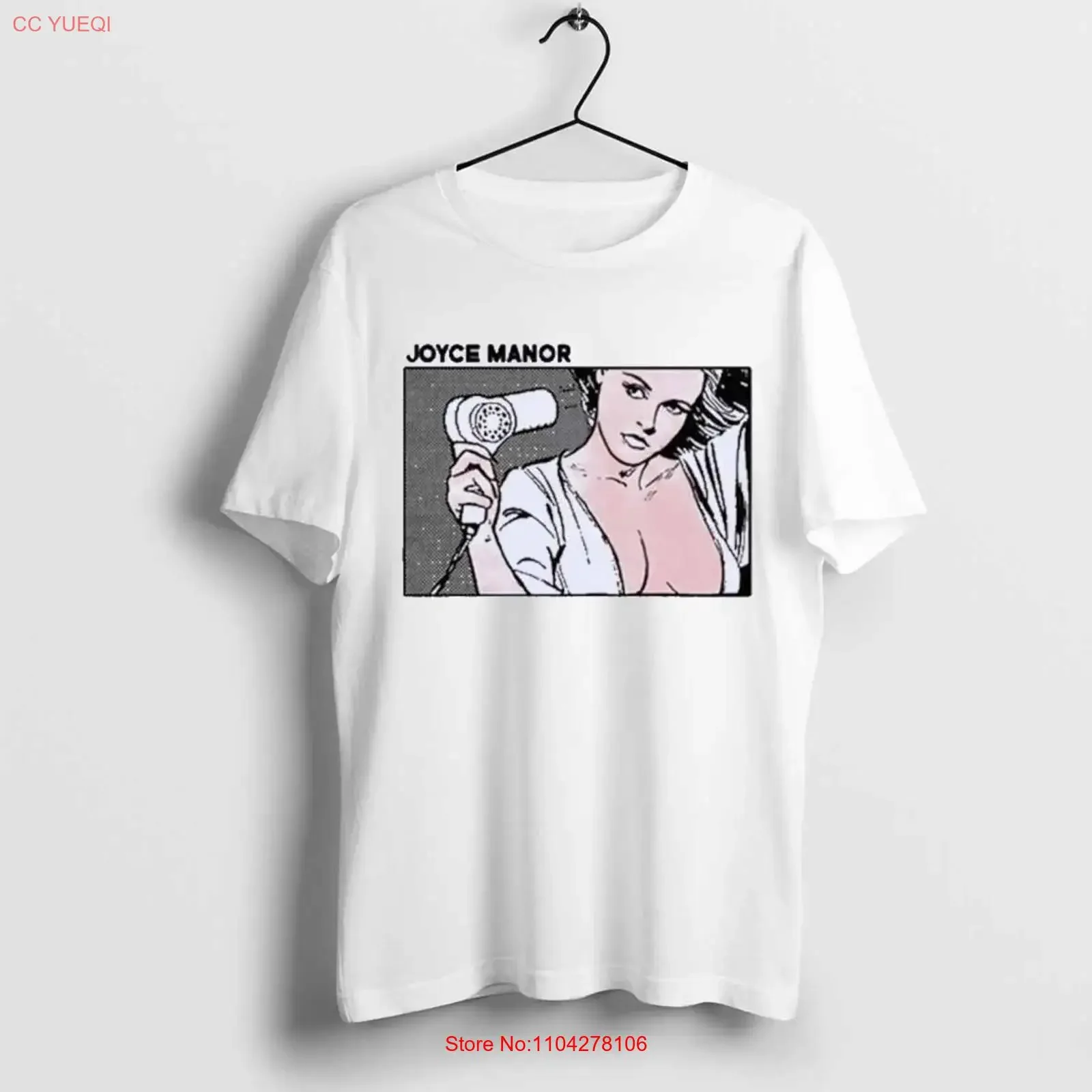 Joyce Manor Blow Dry For Fan Cotton Black All Size T Shirt LI1880 vintage Washed Comfortable graphic Unisex Versatile homme