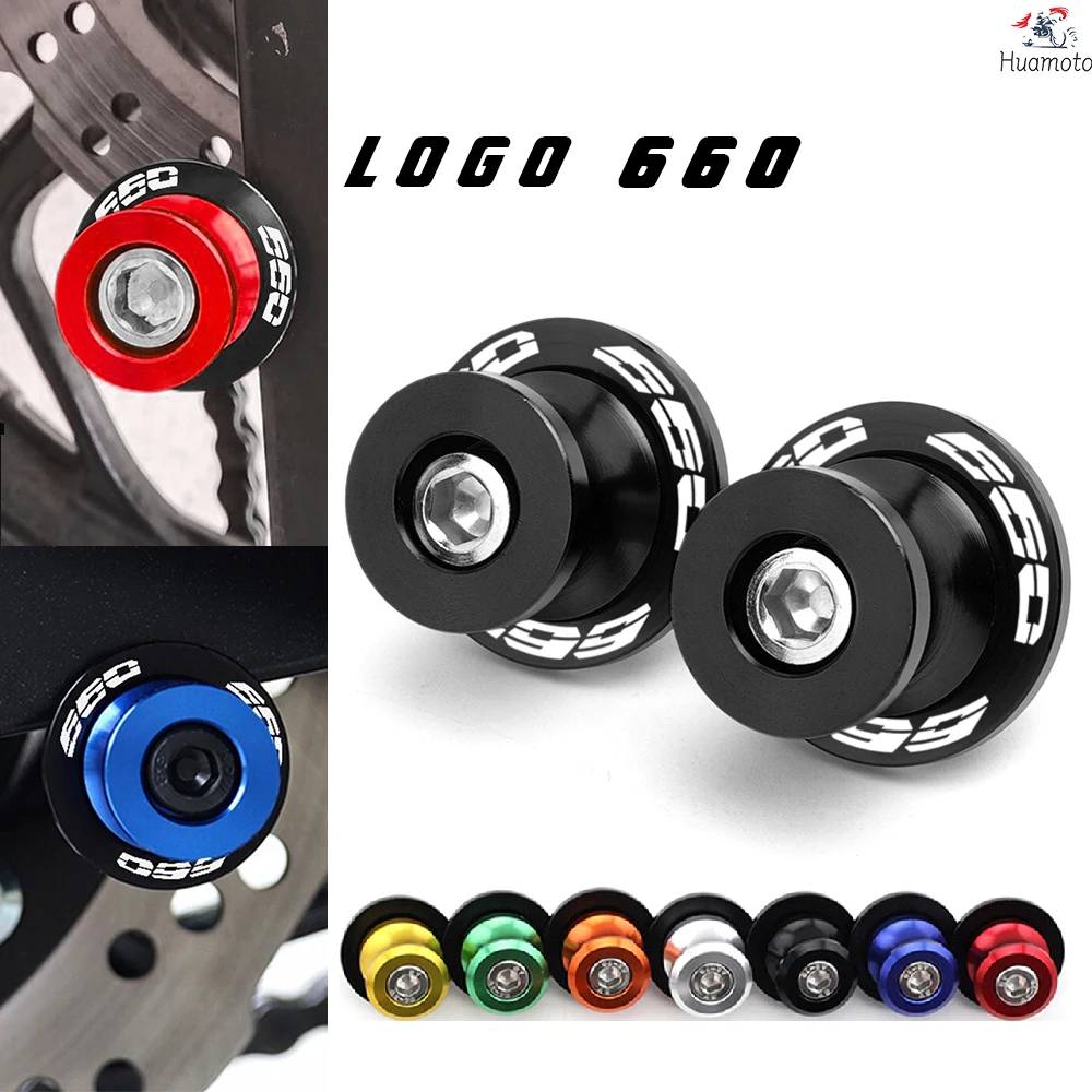 

Logo For Triumph Trident 660 Trident660 2021-2023 CNC Motorcycle Accessories Swingarm Spools Sliders Stand Screws M8 Bolt 1 Pair