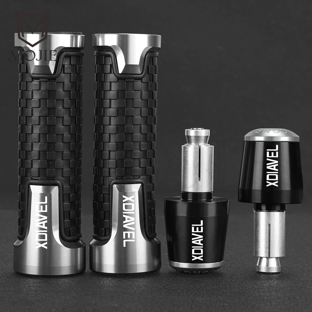 

Motorcycle Handle Bar End Weight Handlebar Grips Cap Handle Protection Plug Accessories For DUCATI X-Diavel XDiavel Dark / S
