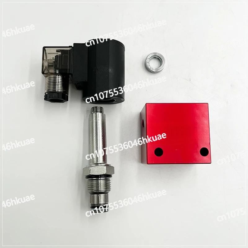 DHF10-220 SV10-20 Two Position Two Way Threaded Cartridge Valve Normally Closed  Electromagnetic Pressure Relief Valve