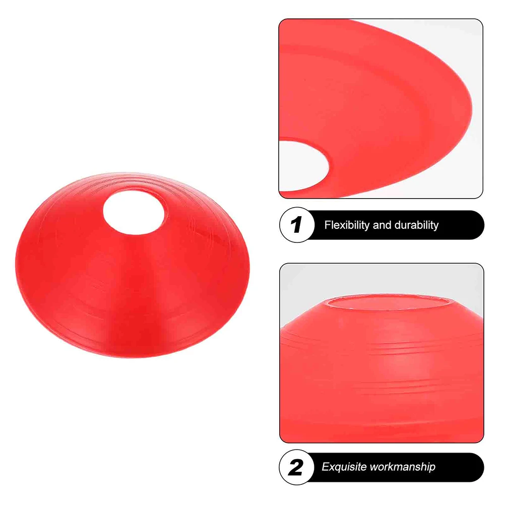 

14 Pcs Disc Soccer Training Agility Cones for Outdoor Sports Equipment Pe Child