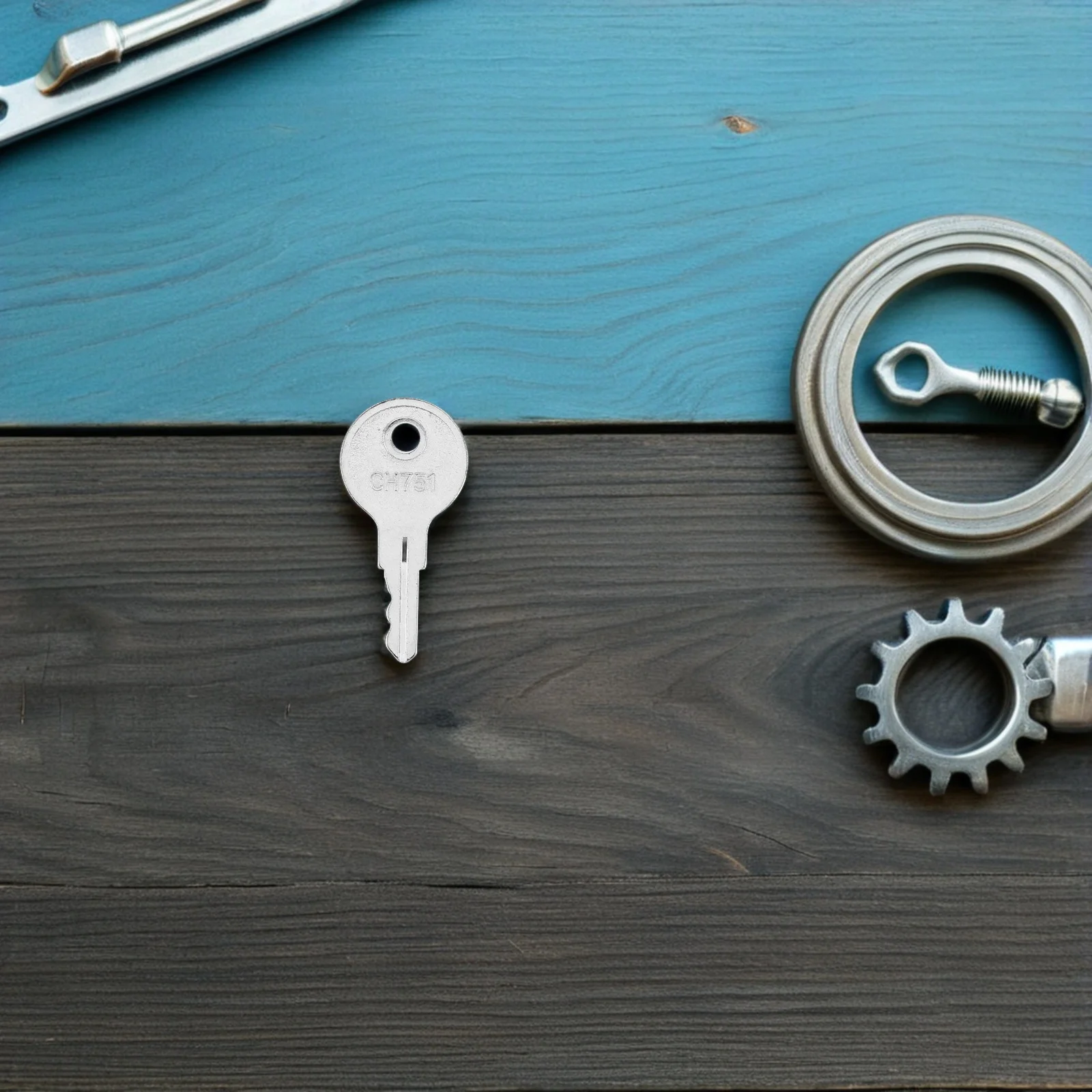 

20Pcs Ch751 Rv Trailer Keys Universal Heavy Duty Replacement Storage Cabinet Camper Door Lock Toolbox Side Box Utility Cart