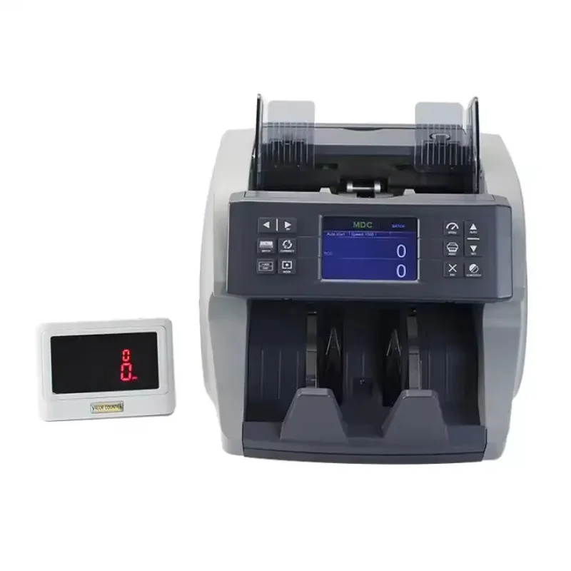2 CIS Multi Currency Value Counter Money Detector XD-770 Intelligent Bill Counter With Image Sensor Money Counter