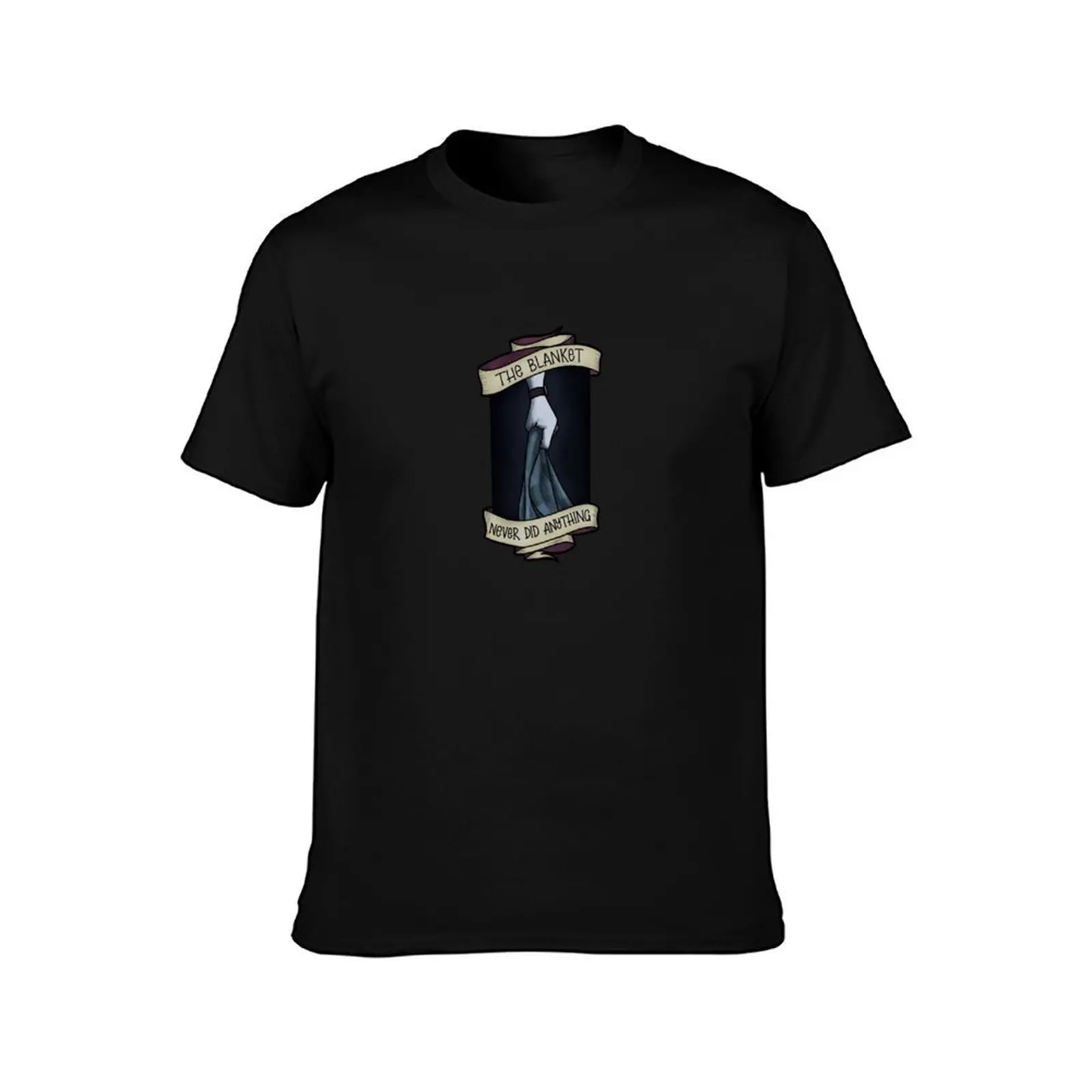The Blanket Never Did Anything T-Shirt, Summer Casual Cotton Tee, Oversized Streetwear Tops, Vintage Graphic Print, 100% Cotton