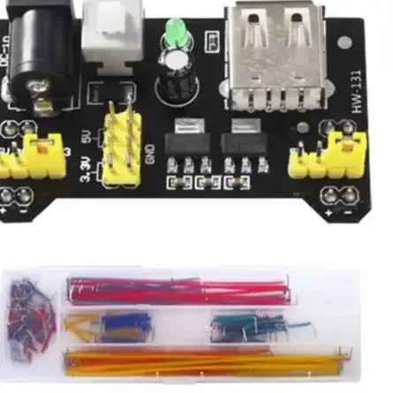 For Circuit Design Power Module 830 Connection Points Circuit Prototyping Active Passive Buzzers Beginner Electronics Kit