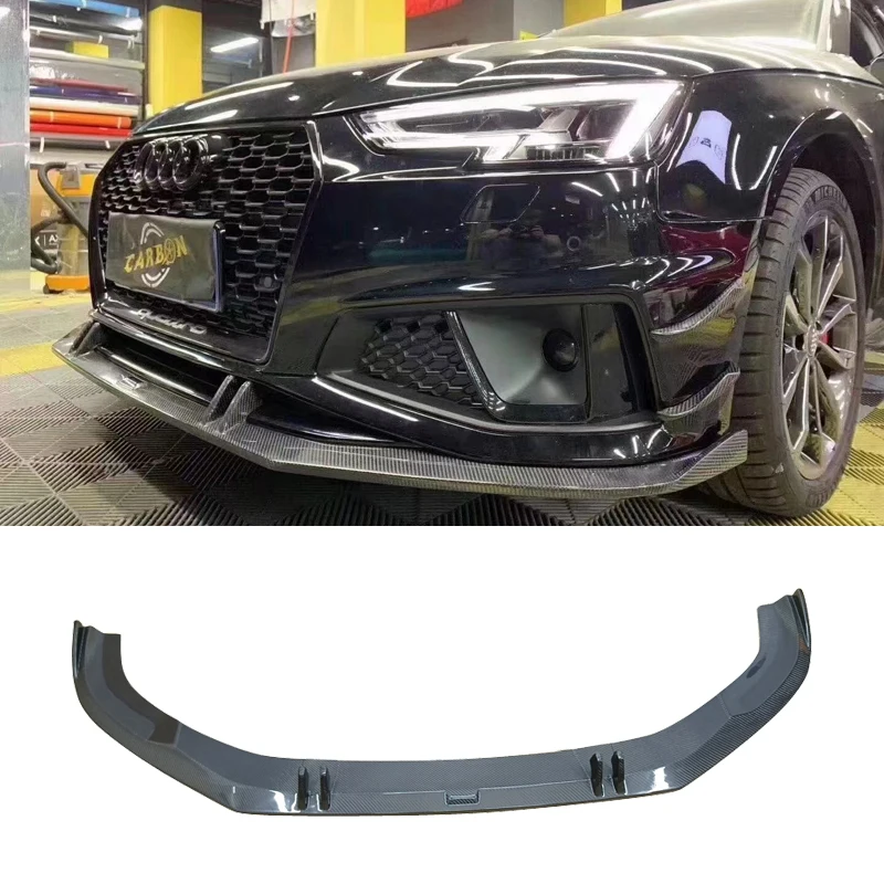 

A4 B10 carbon fiber front lip For Audis A4 2020-2023