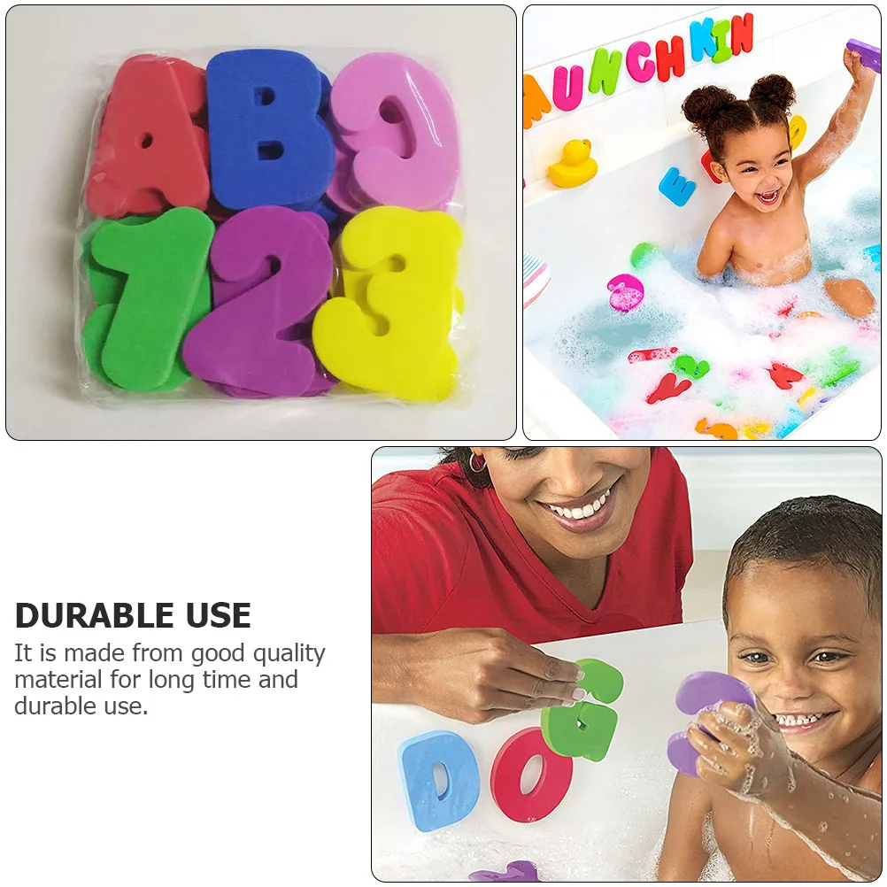 1Set Eva Alphabet Number Educational Playthings for Kids Baby Early Learning Cognitive Exercise Gift Eva Alphabet Toys