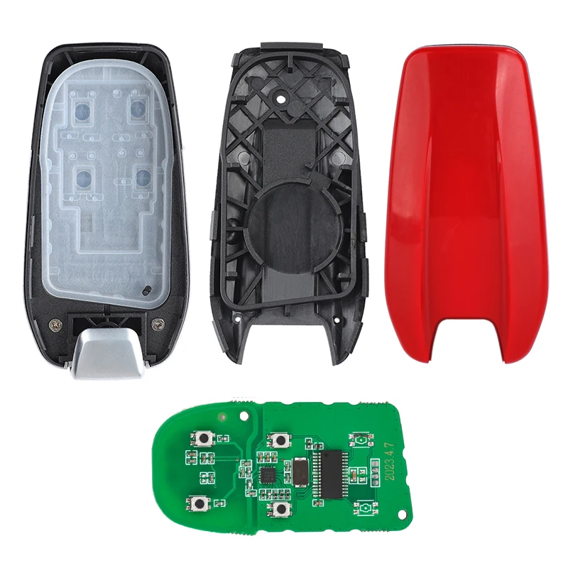 KEYECU 434MHz 4A chip FCC ID: KR5A2C978066 4 Buttons Smart Remote Key Fob for Ferrari 458 588 488GTB LaFerrari 2014-2020