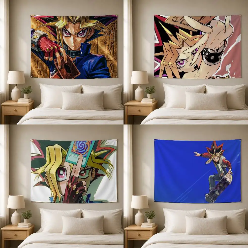 Yu-Gi-Oh Decorative Wall Flag Banner for Home Garden Garage Indoor Outdoor Decor