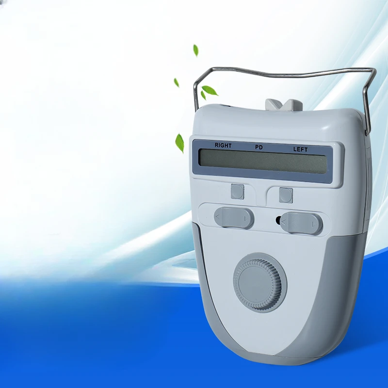 

Glasses optometry equipment for measuring pupil distance and pupil size