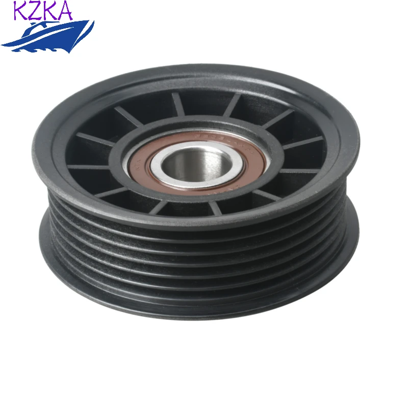 807757T Serpentine Belt Idler Pulley For Mercruiser Outboard Engine 807757T 4.3L 5.0L 5.7L 350 mag v6 v8 Boat Replaces Parts