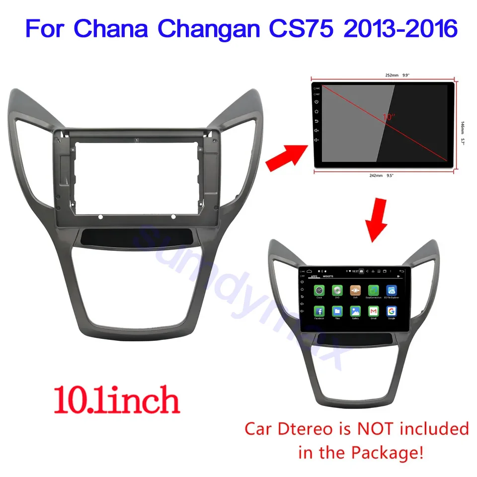 

10,1 дюймовый автомобильный адаптер для рамы Chana Changan CS75 2013 2014 2015 2016 Android