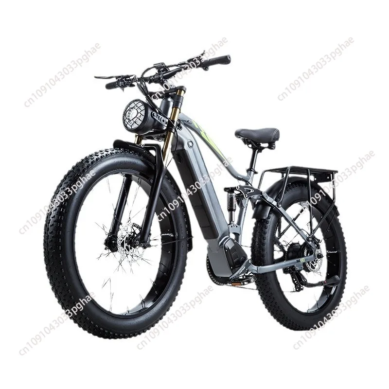 

Front and rear shock absorption beach off-road lithium battery power electric snowmobile fat tire headlight electric vehicle