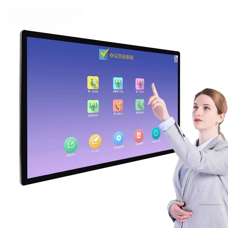 

Touchwo 43'' 55'' 55inch 65" Windows Android Classroom Multi Touch Screen Interactive Touch Wall Led Panel Whiteboard